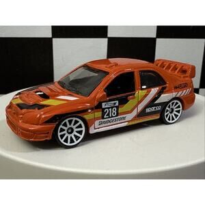 LHot Wheels Subaru Impreza Orange 1/64 Diecast Loose Multi Pack Exclusive Car